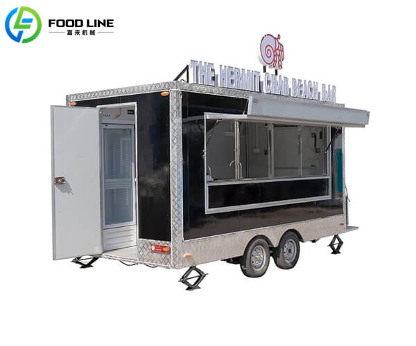 low cost food trailer truck