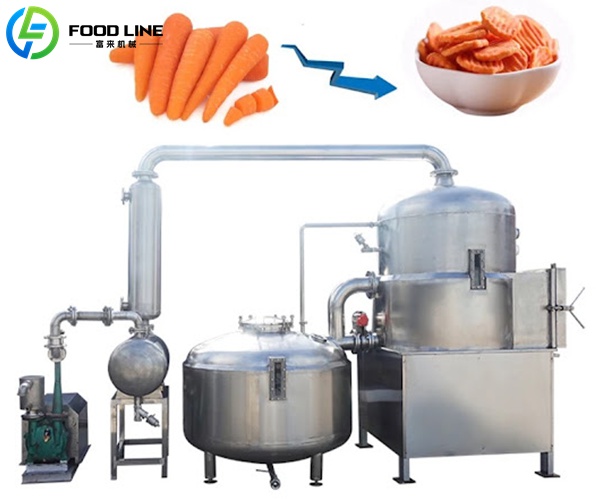 low temperature vacuum fryer machine