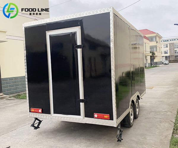 mobile bbq food trailer