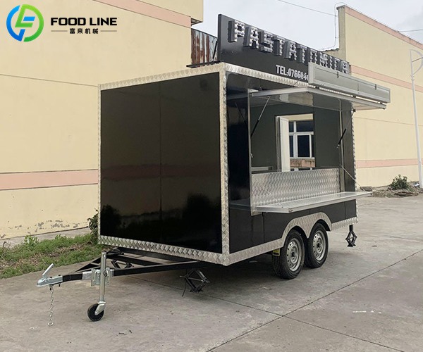 mobile square food trailer truckmobile square food trailer truck