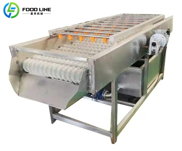 parallel hair roller cleaning machine