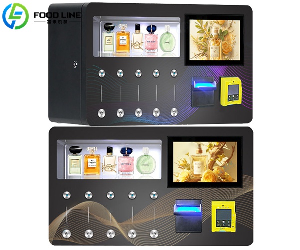 perfume fragrance vending machine wall mounted