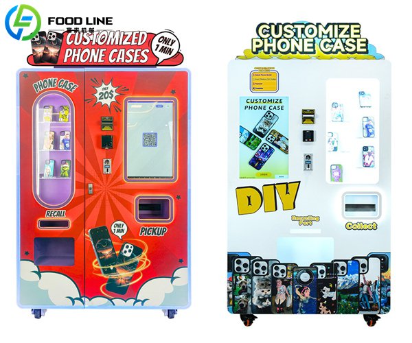 phone case customizing self service kiosk