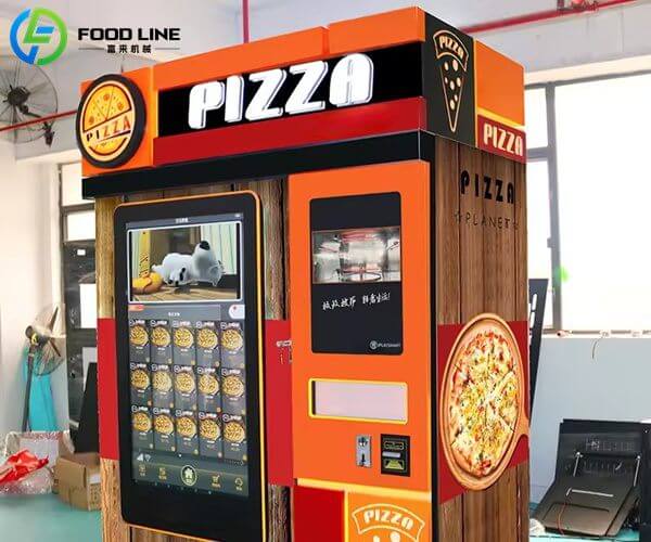 pizza vending machines with fast service