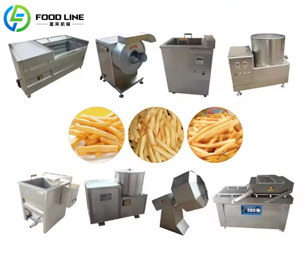 potato chip making line compact semi automatic