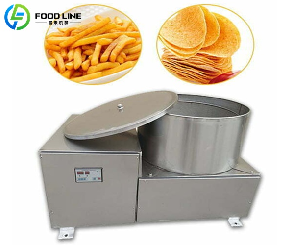 potato chips deoiling machine processing line