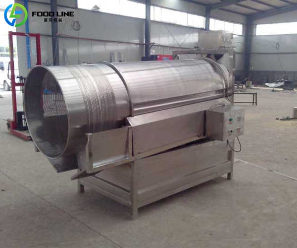 potato chips drum seasoning machine