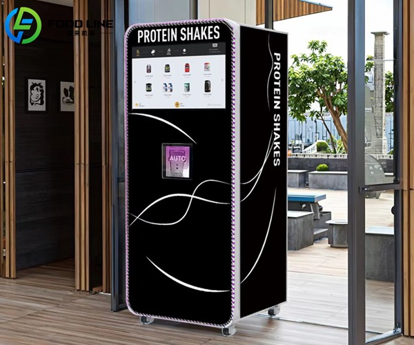 protein shake vending device