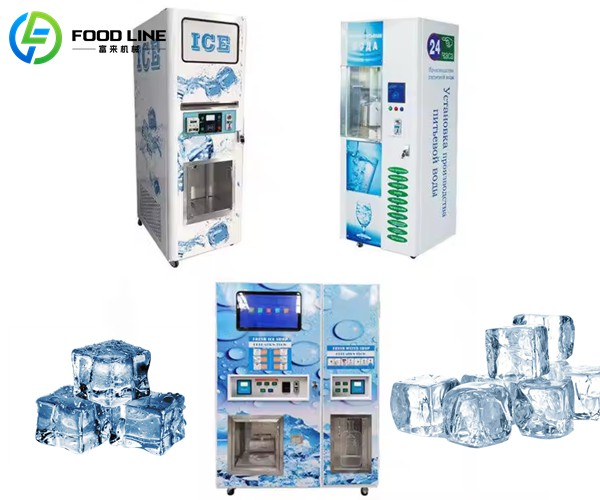 refrigeration ice cube vending equipment
