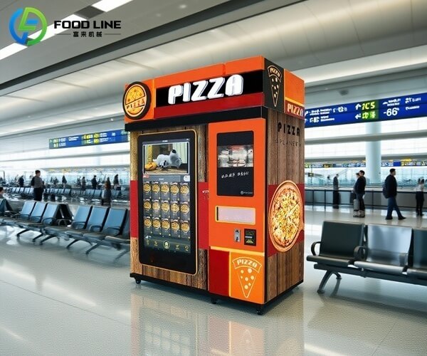 reliable vending equipment for selling fresh pizza
