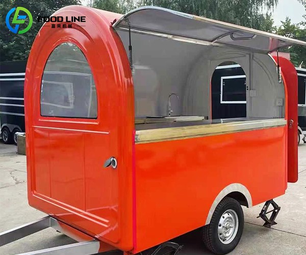 rolling coffee stand food trailer