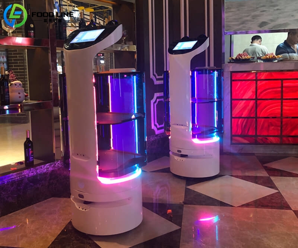 self driving food delivery robot for sale