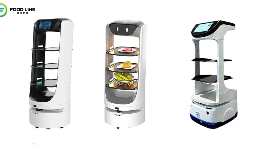 self driving food delivery smart robot