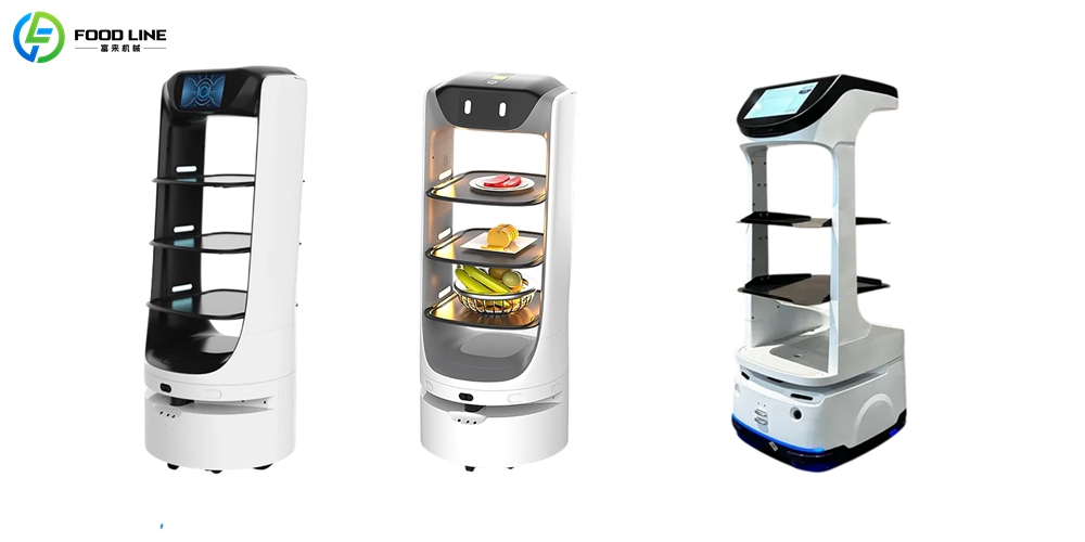 self driving food delivery smart robot
