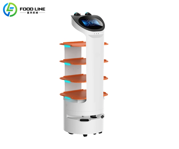 self driving restaurant delivery robot