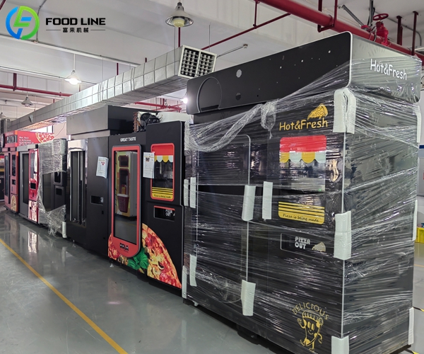 self service automatic vending machine for pizza