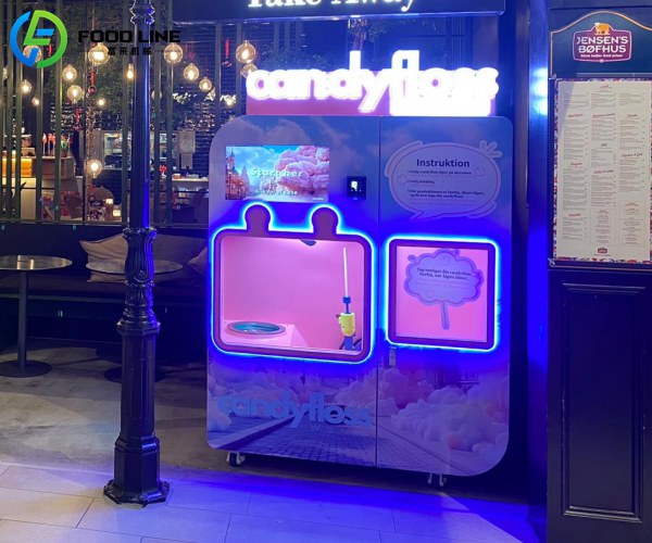 self service cotton candy dispenser