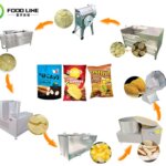 semi automatic potato chip production line