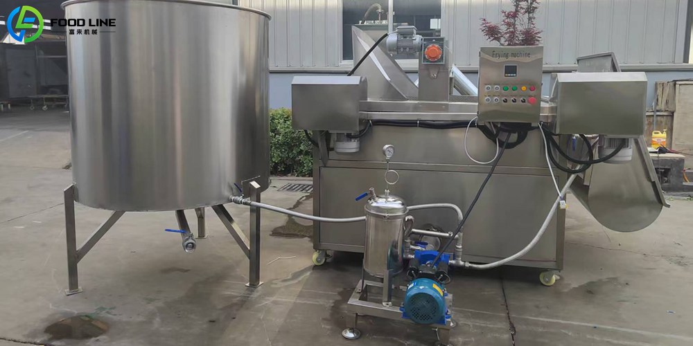smart digital frying machine automatic