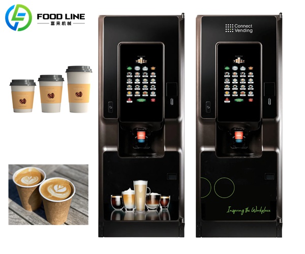 smart fully automatic coffee vending machine