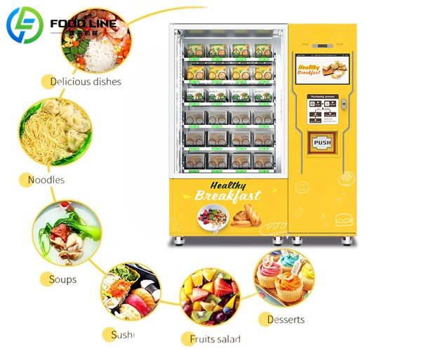 smart lunch box vending machine