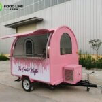 soft serve ice cream concession trailer