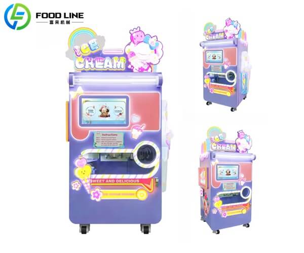 soft serve ice cream vending machine