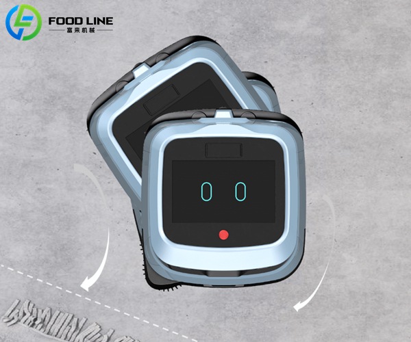 top of smart floor cleaning robot
