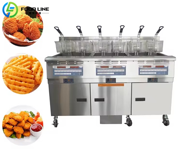 triple basket deep fryer