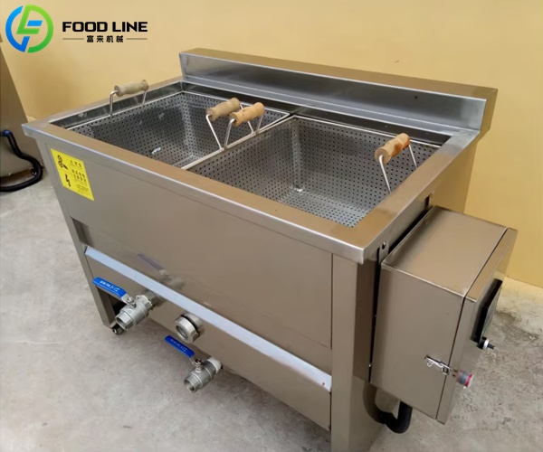 two basket electric deep fryer