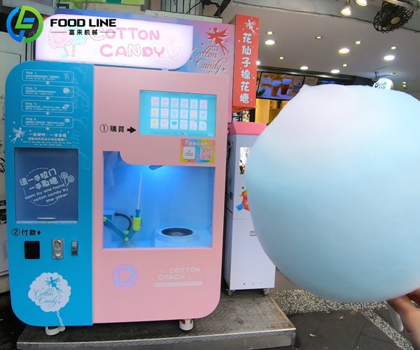useful cotton candy vending machine