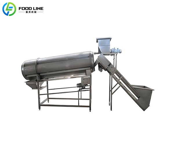 user friendly drum seasoning machine