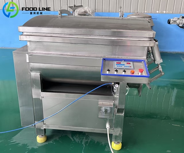 vacuum filling mixer machine