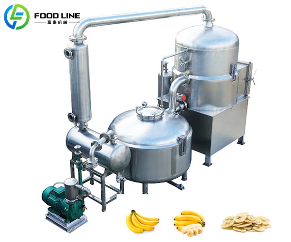 vacuum frying machine