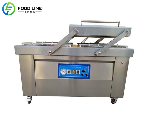 vacuum packaging machine in production line