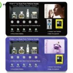 wall mounted perfume vending machine