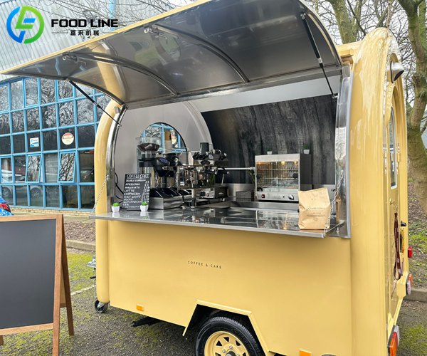 on the go coffee food trailer