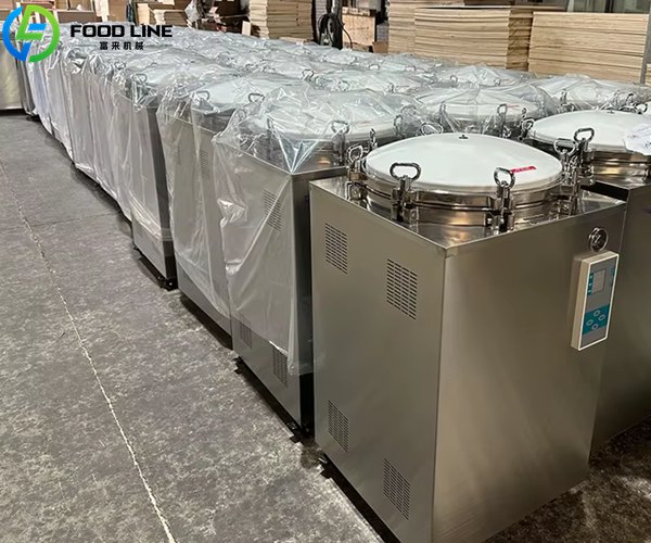 advanced counter pressure retort autoclave machine