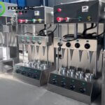 advanced structure pizza cone machine