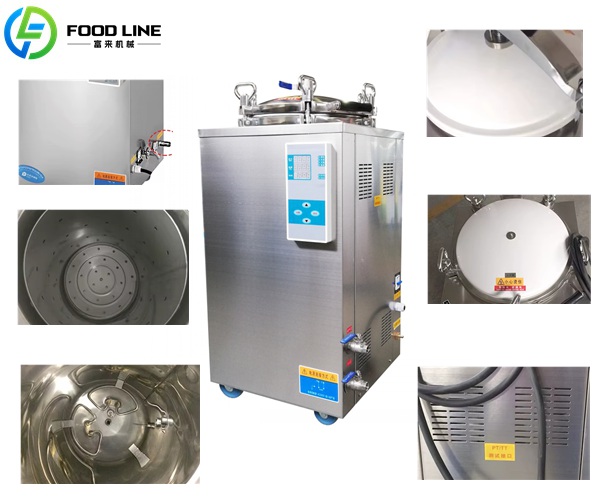 autoclave with counter pressure