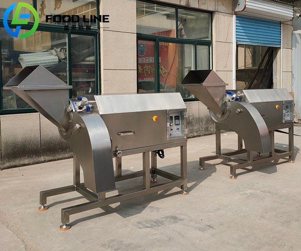 automatic 3d frozen meat cube cutter