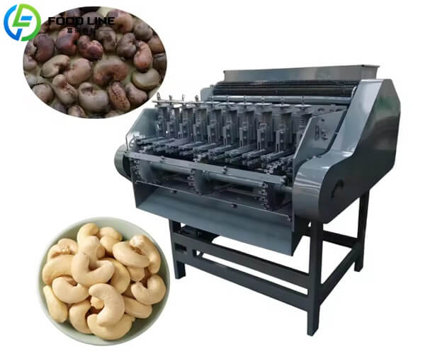 automatic cashew shell processing machine