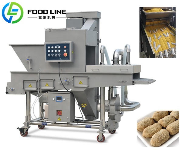 automatic crumb breading machine