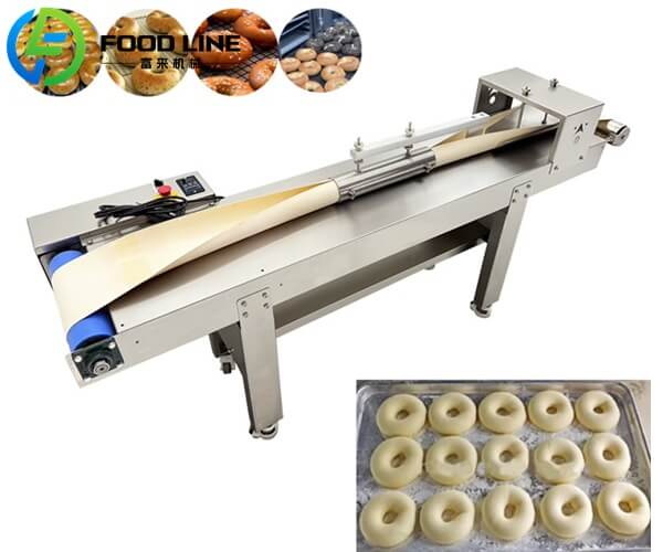 automatic donut bagel making forming machine