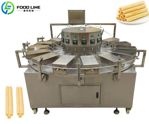 automatic egg biscuit roll making
