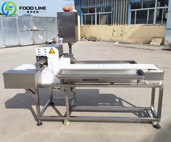 automatic meat skewer maker machine
