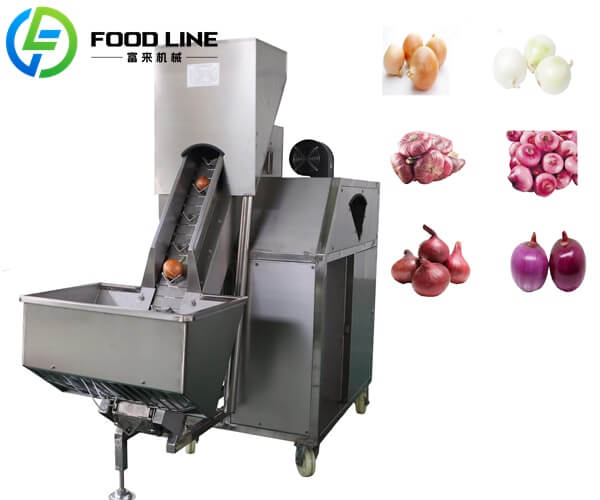 automatic onion peeling machine