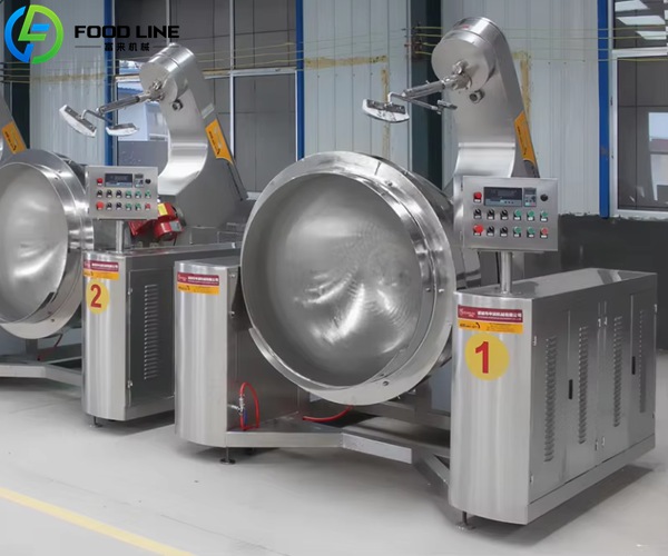 automatic planetary stirring wok for sale
