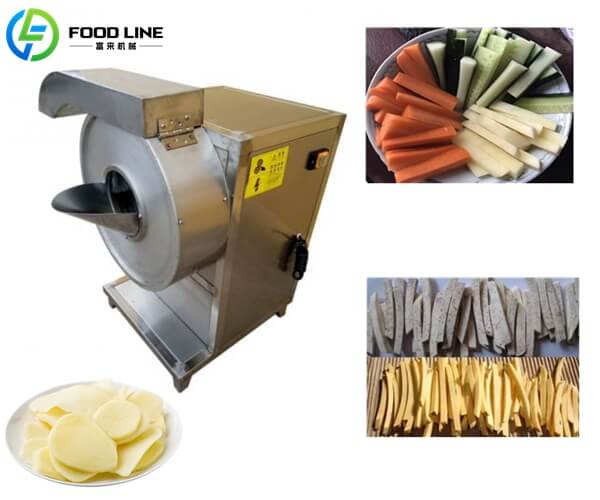automatic potato slicer machine