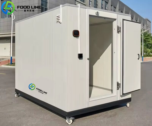 automatic refrigerating cold room for fruit vegetable